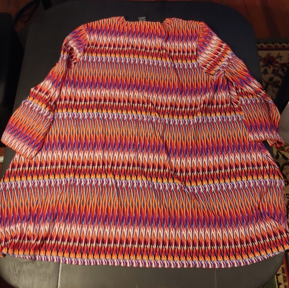 HP Women's Premise Multicolor Patterned Shirt, XXL - Picture 8 of 12